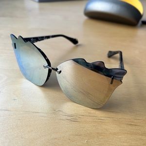 Vivienne Westwood Vintage Anglomania Reflective Frame w/ Amazing Acetate